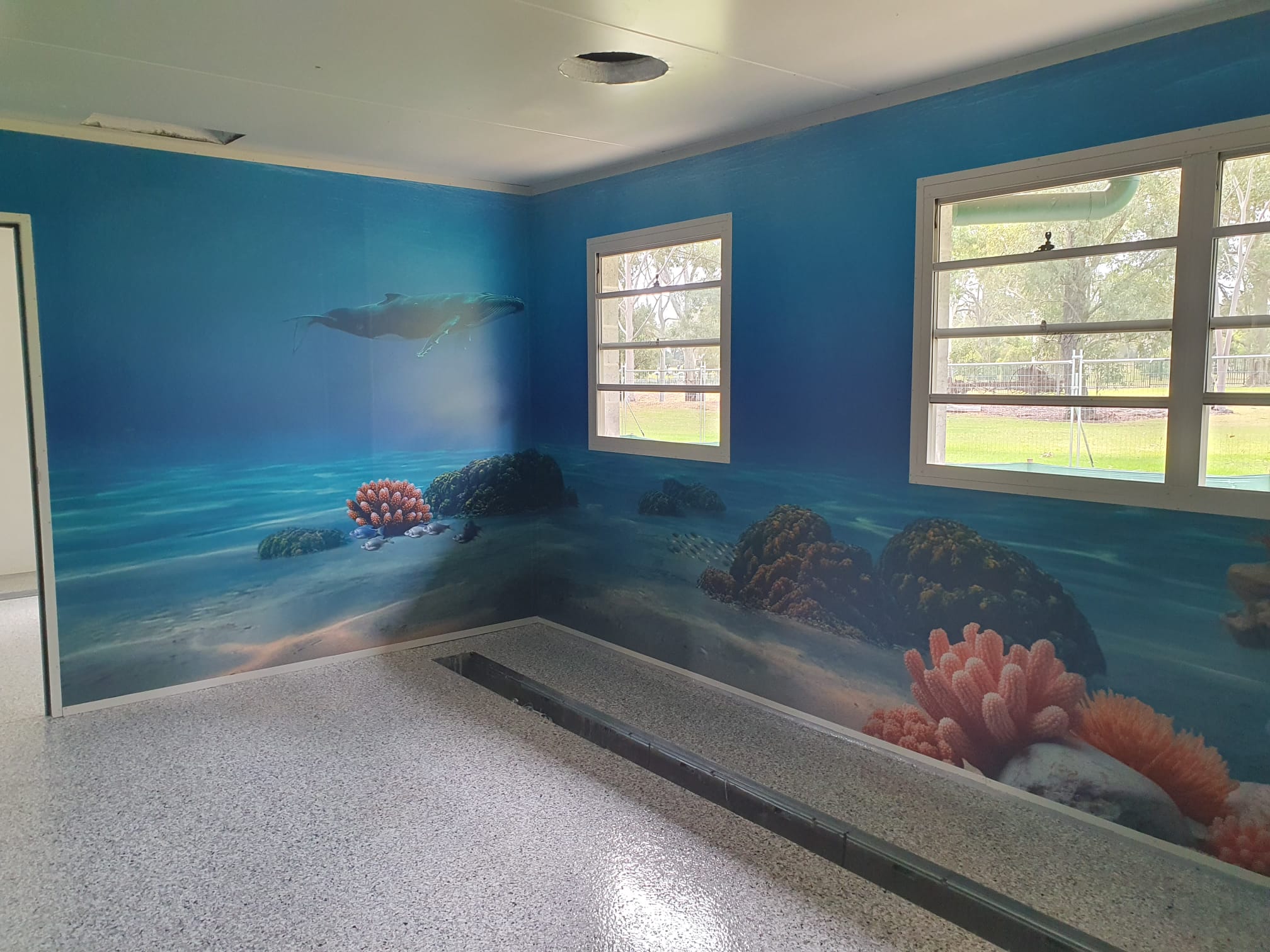 Large format print project by Achurch Signs