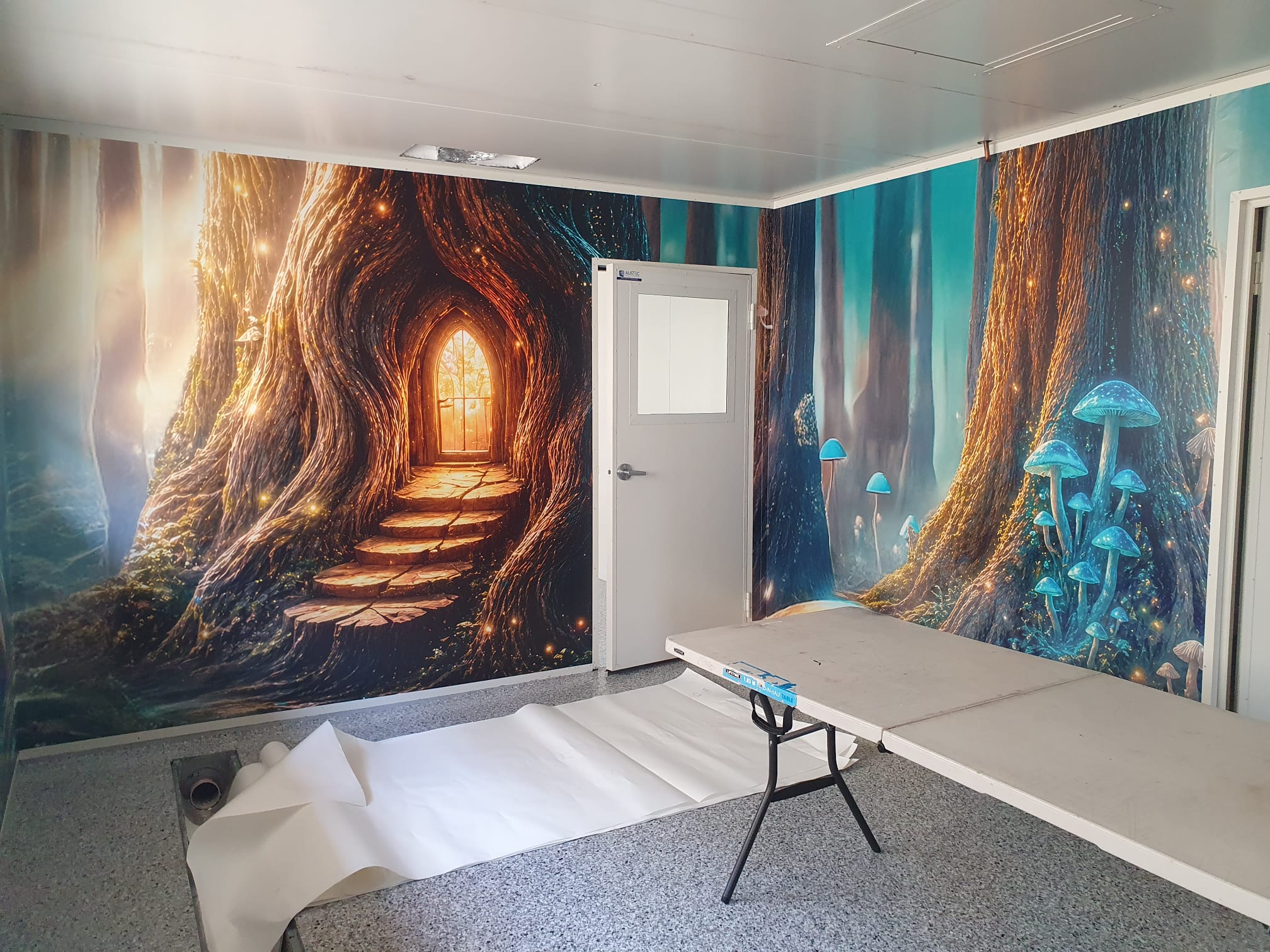 Large scale printed graphics by Achurch Signs