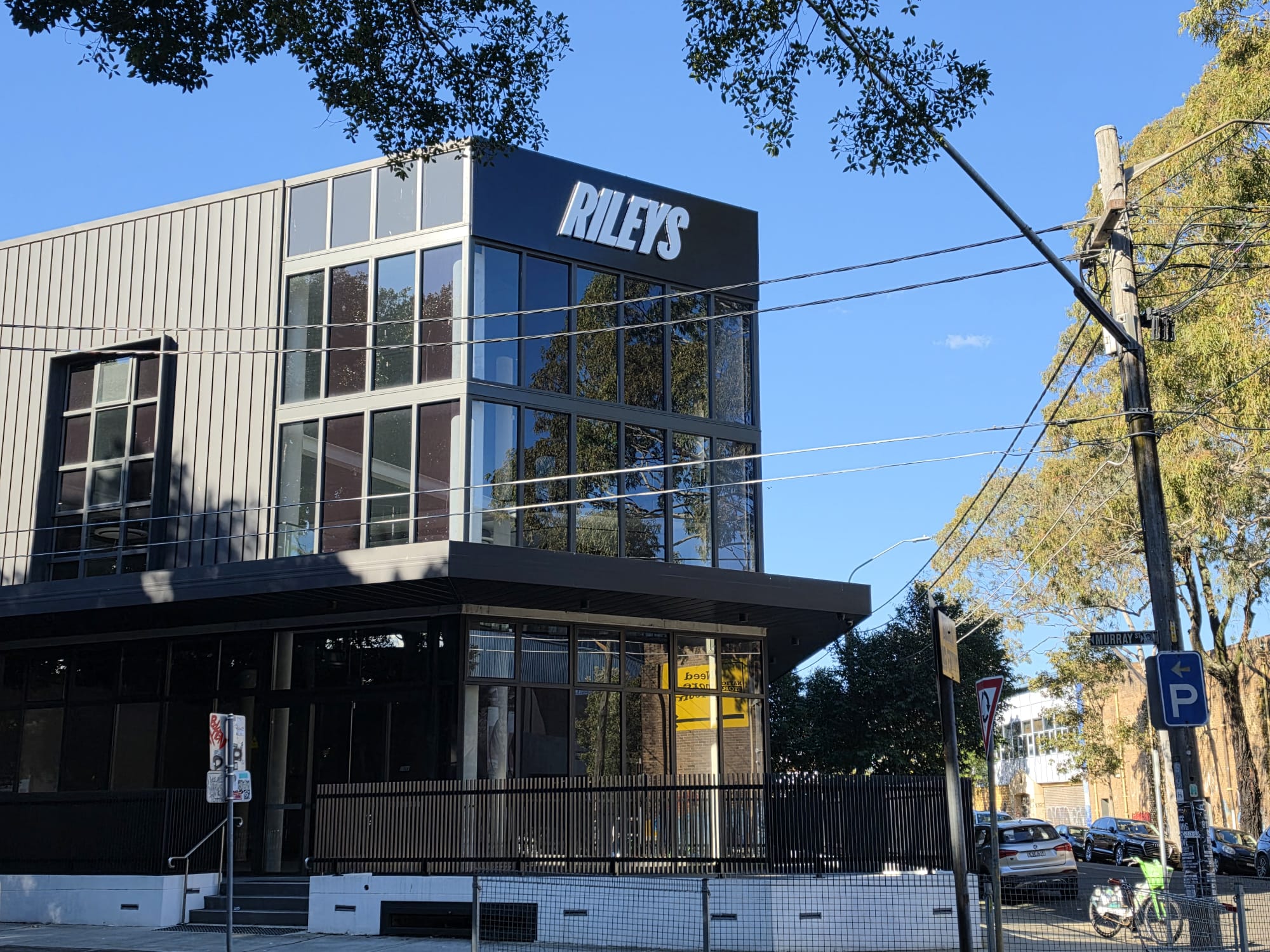 Rileys Gym Marrickville signage by Achurch Signs