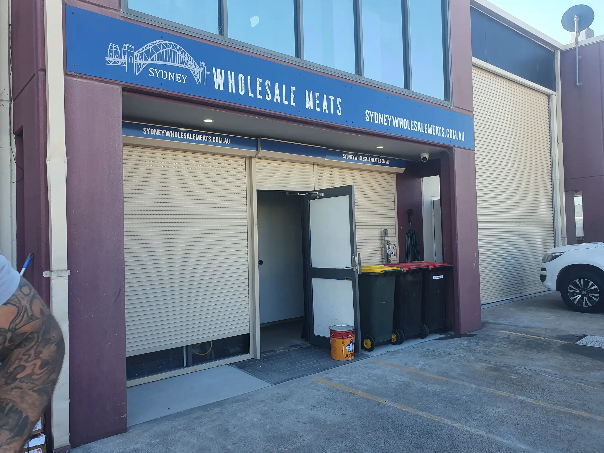 Sydney Wholesale Meats exterior signage project