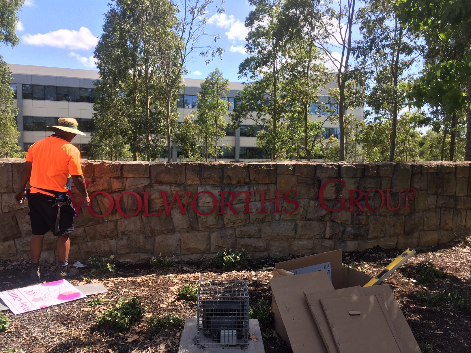 Corporate signage by Achurch Signs